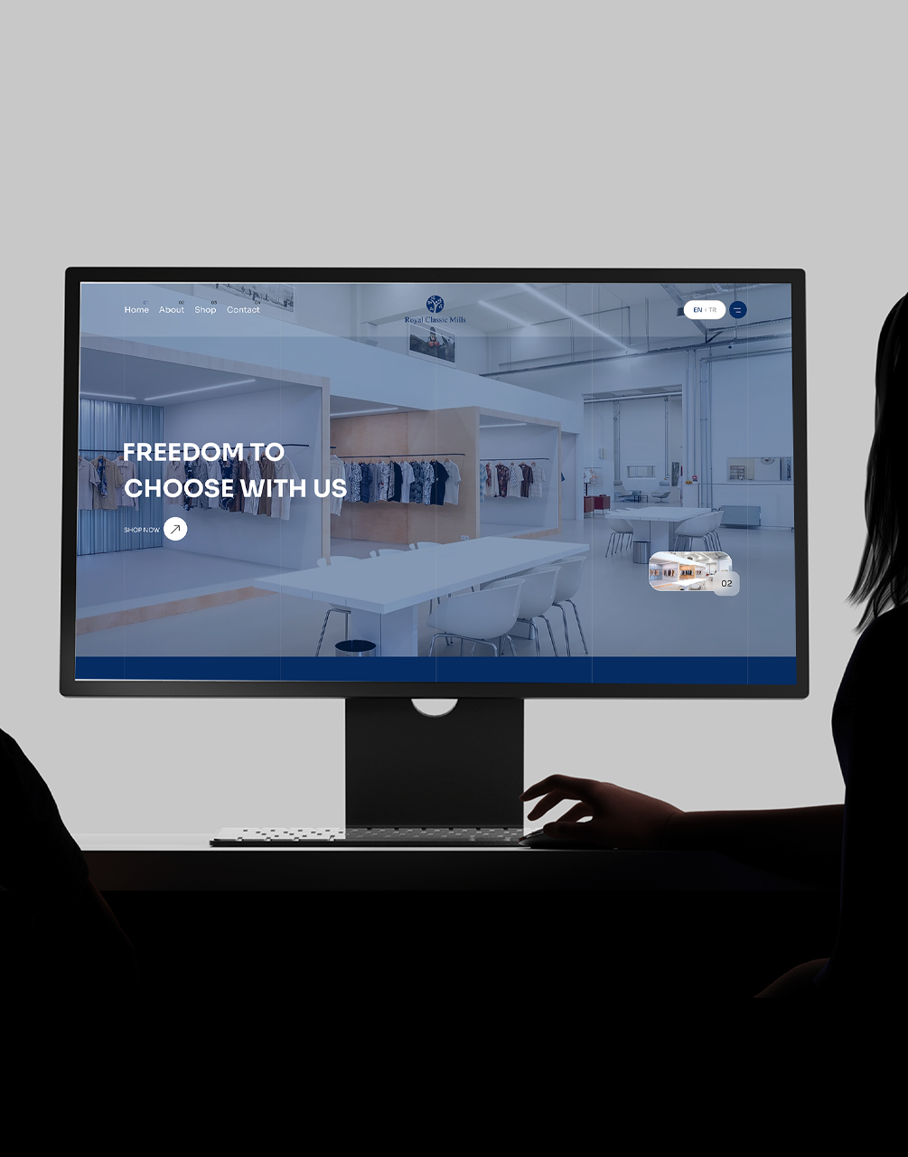 Corporate Website UX Design Work Portfolio 4